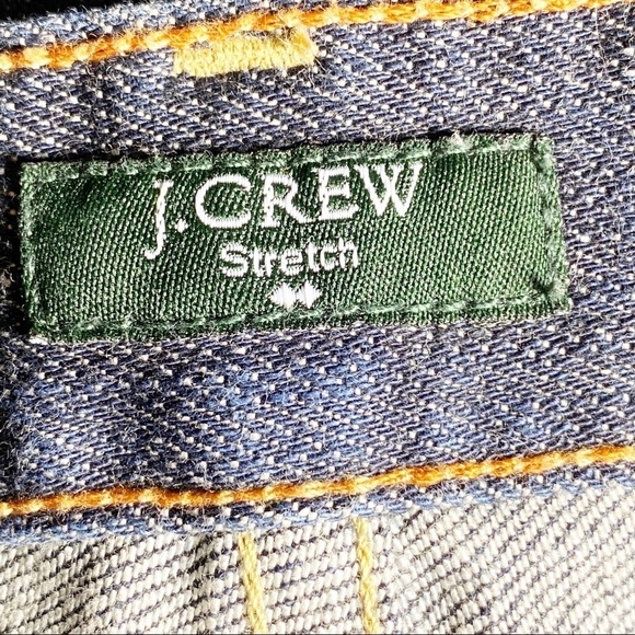 J. CREW Matchstick Stretch Capri Tabbed Jeans, Size 27 - Picture 6 of 9